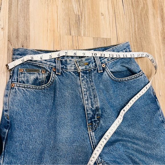 calvin klein Women’s Vintage 90s CHIC High Rise Tapered Jeans size 10 fi… - Picture 13 of 14